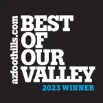 AZFoothills Best of Our Valley 2023 Winner